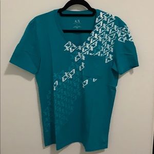 Armani Exchange V Neck T-shirt